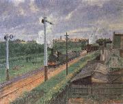 The Train Camille Pissarro